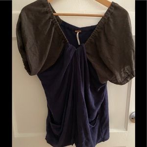Free People Flutter Sleeve Cardigan